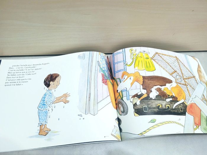 🌺 Livre (école des loisirs) : L'ouragan - photo numéro 3