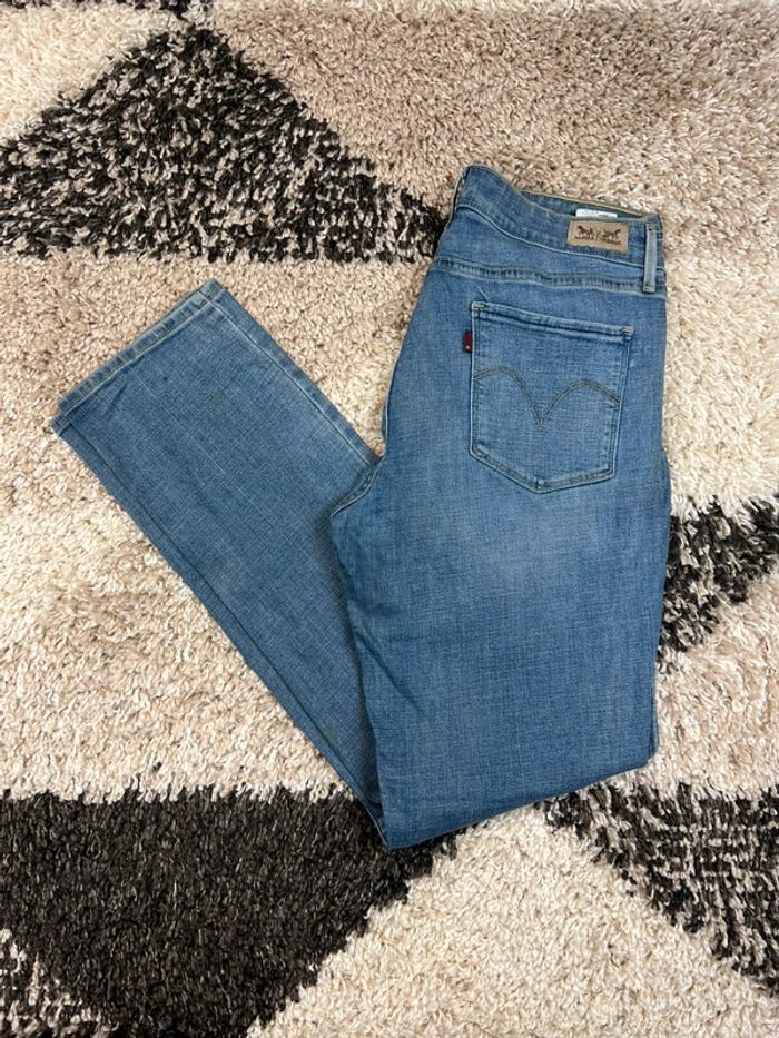 Jean Levis Mid Rose Skinny bleu vintage taille W32 L32 - photo numéro 1