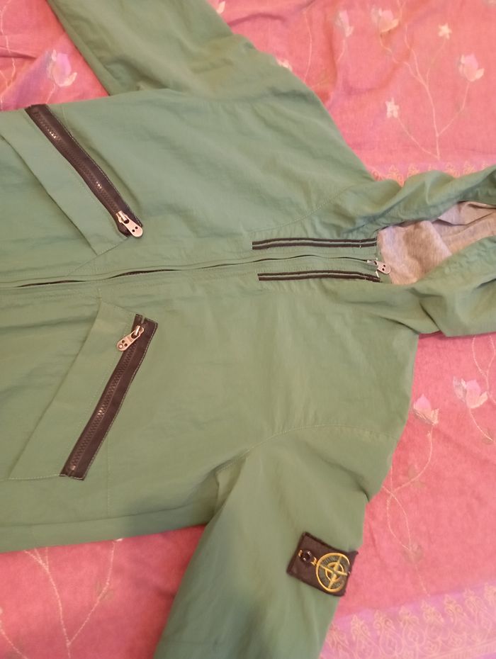 Veste légère taille l. de marque stone Island - photo numéro 8
