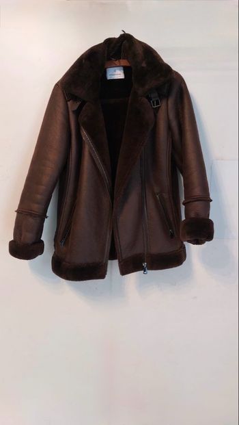 Manteau aviateur marron Stradivarius taille S en très bon état