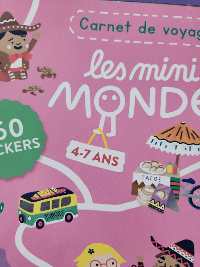 Lot x5 Magazines "Les Mini Mondes" 4-7 ans - photo numéro 2