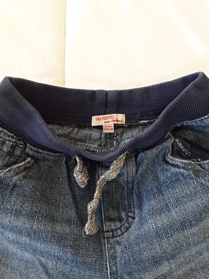 Jeans bleu délavé - photo numéro 3