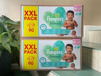 Lot 2 cartons xxl harmonie Pampers HarmonieT4