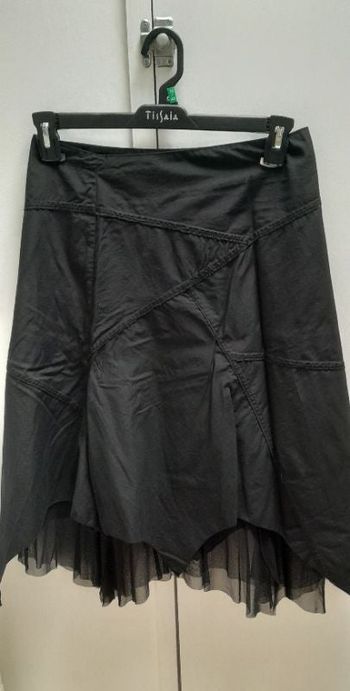 Jupe cache cache taille 40 noire avec tulle