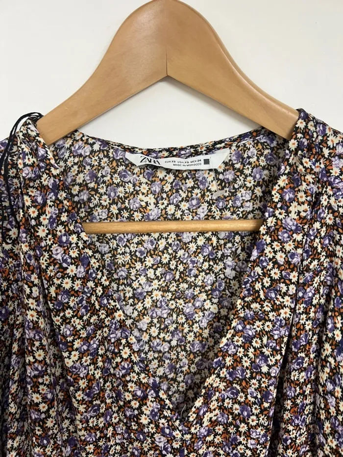 Sublime robe élégante parisienne - Zara - taille S - neuve - photo numéro 3
