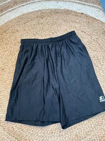 Short Homme Strater Noir Taille M | Très Bon État | Légère Trace #BS1898