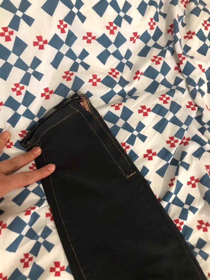 Jean femmes noire taille 40 marque Vila très bon état - photo numéro 6