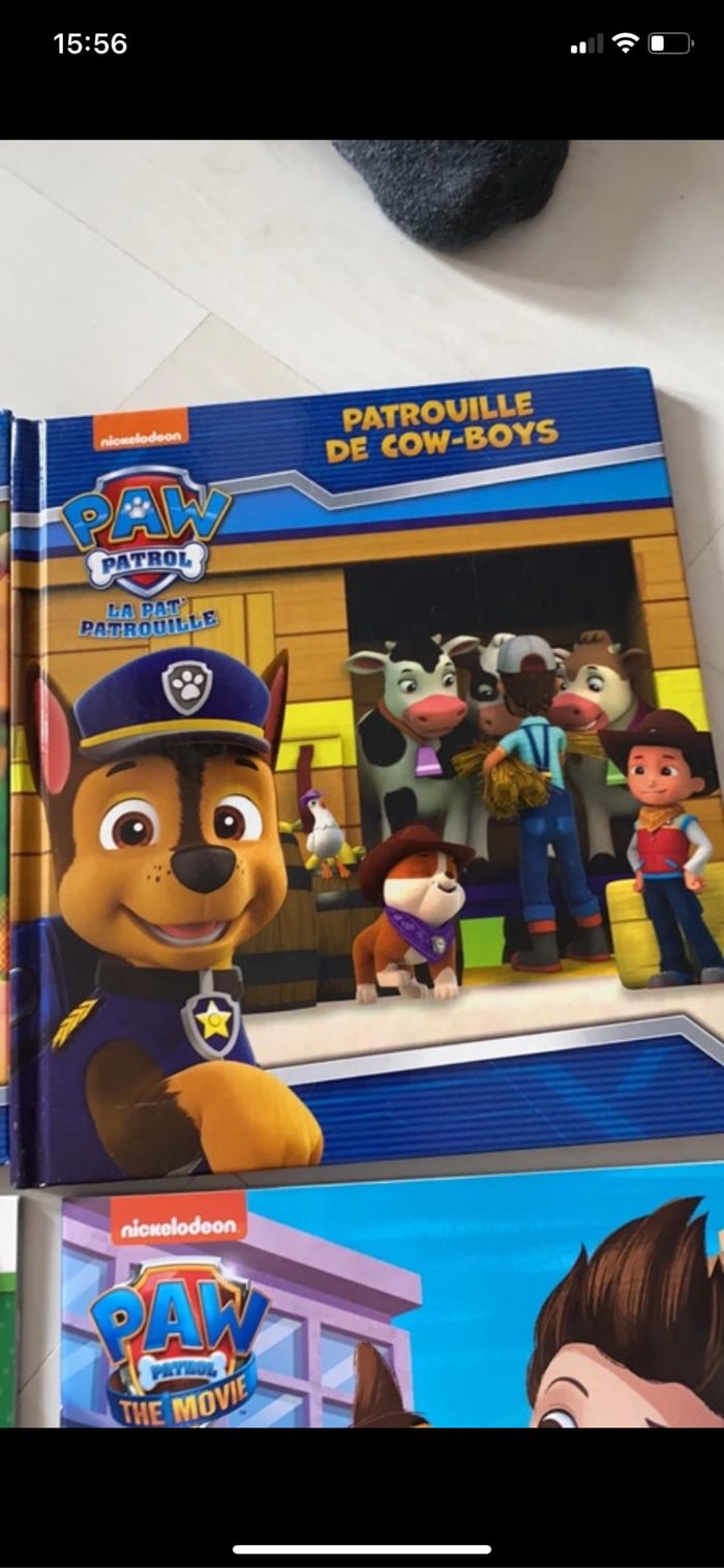 Lot 4 livres pat patrouille - photo numéro 3