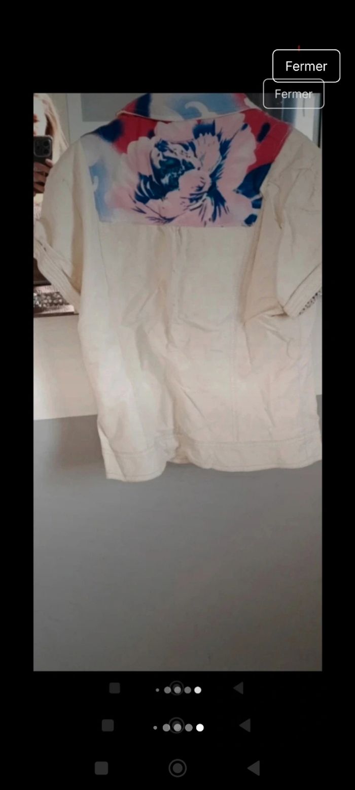 Veste Manche Courte taille S en bon état marque Vivie - photo numéro 6