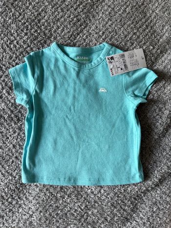 T-shirt manche courte bleu (3mois)
