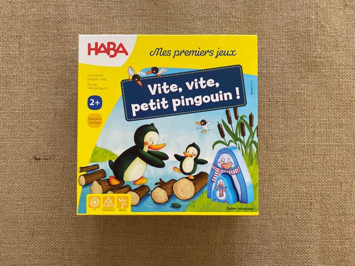 Mes premiers jeux Vite vite petit pingouin Haba - photo numéro 1