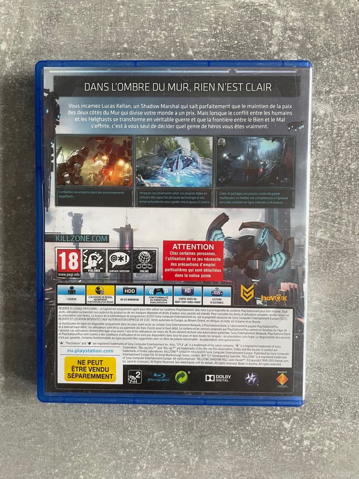 Jeu pour Sony PS4, Killzone shadow fall en français. - photo numéro 3