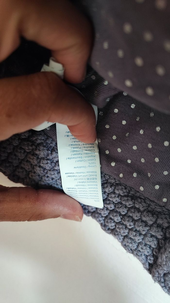 Manteau mauve obaibi 6 mois - photo numéro 4