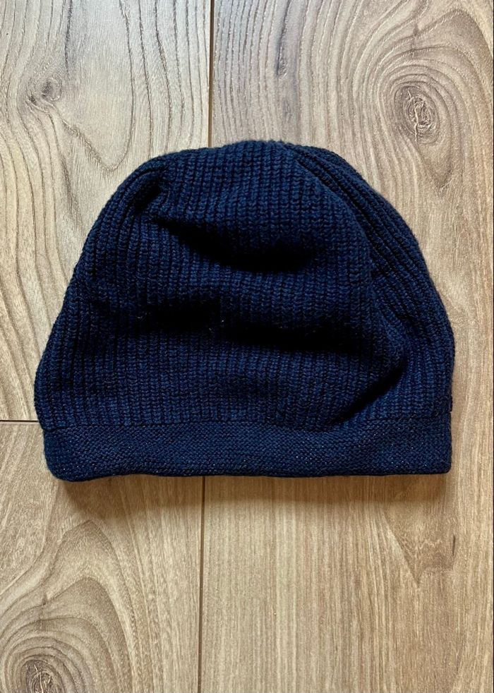 Bonnet bleu avec petit noeud - Jacadi - photo numéro 3