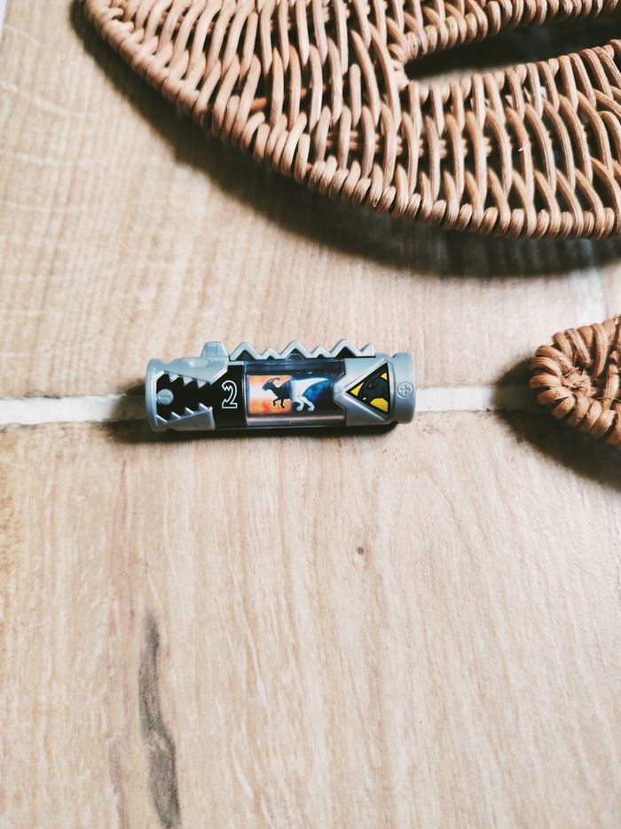 🦕 Power rangers dino charge - Energem-dino chargeur n° 2 noir Parasaurolophus - photo numéro 2