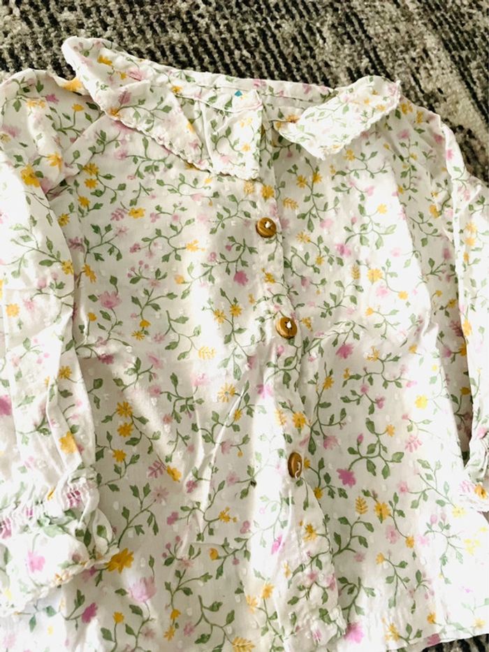 Lot 2 chemisiers / chemises 9 mois - photo numéro 2