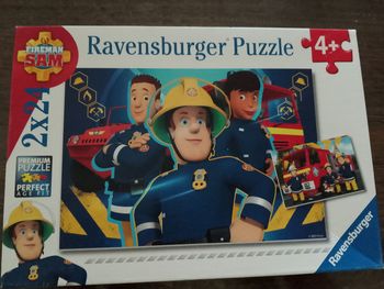 Puzzle Sam le pompier 