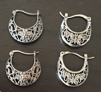 Lot de boucles d'oreille - Excellent état