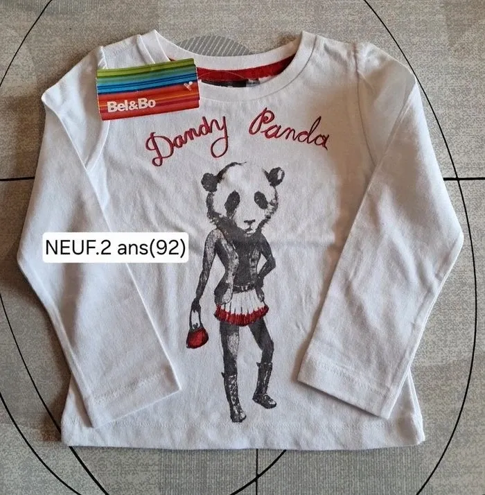 Lot vêtements NEUFS pour fille 2 ans (92) - photo numéro 2