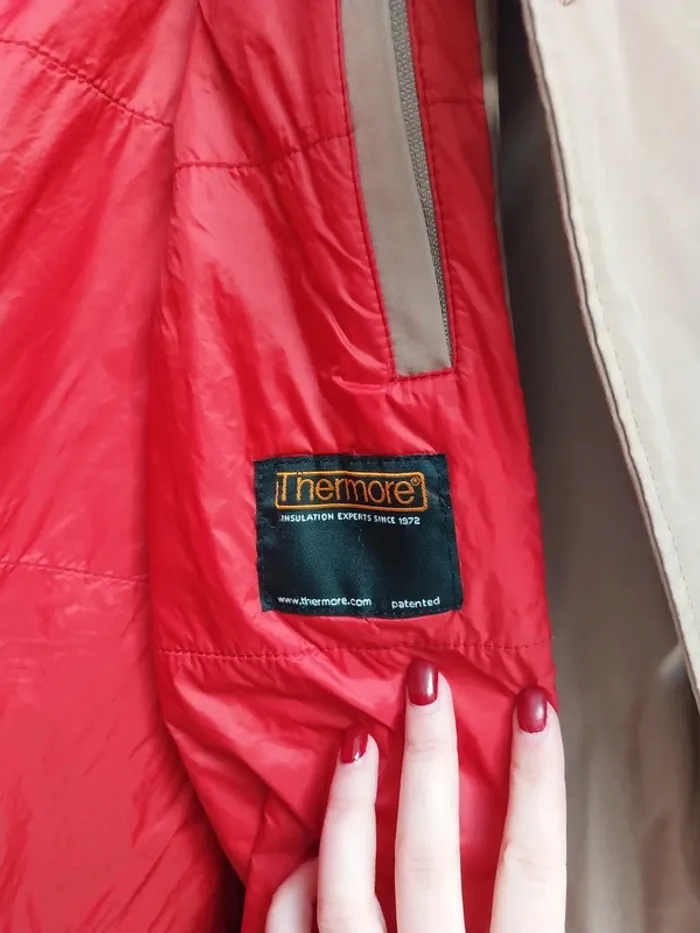 Trench long beige Tommy Hilfiger L - photo numéro 6