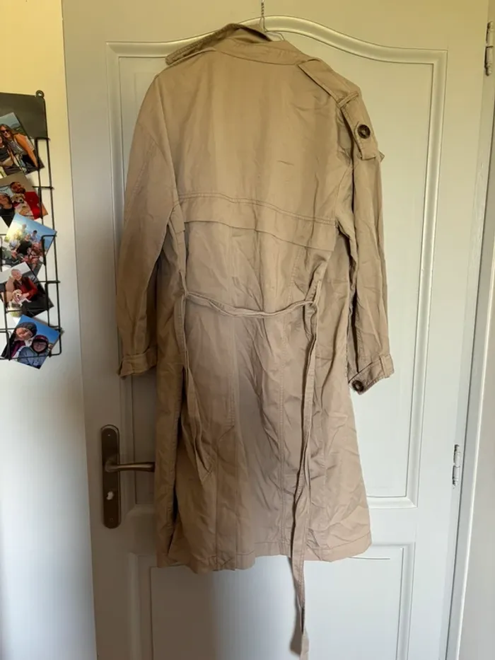 Imperméable esprit beige taille M - photo numéro 6