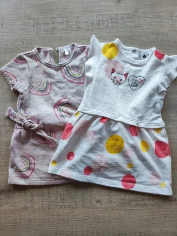 2 robes Z et Orchestra 9 mois