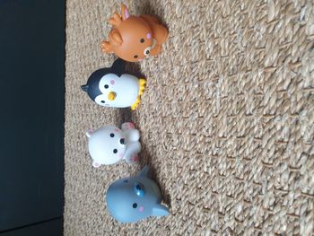 Lot 4 jouets de bain gicleur - Animaux polaires – Neuf JANOD