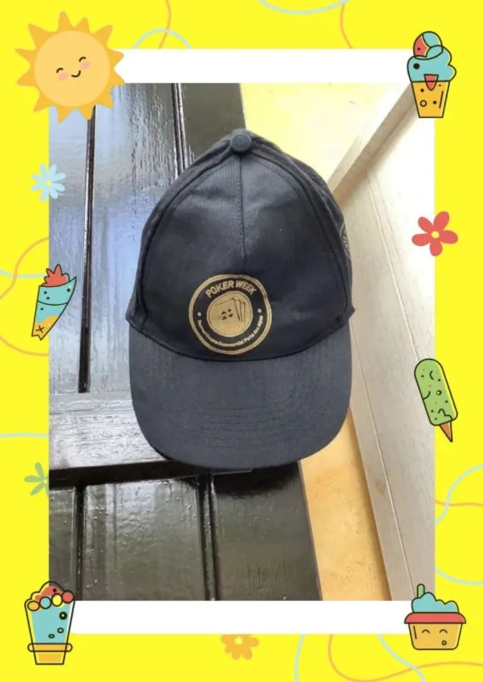 Casquette Poker Week Centre commercial Porte des Alpes US Basic