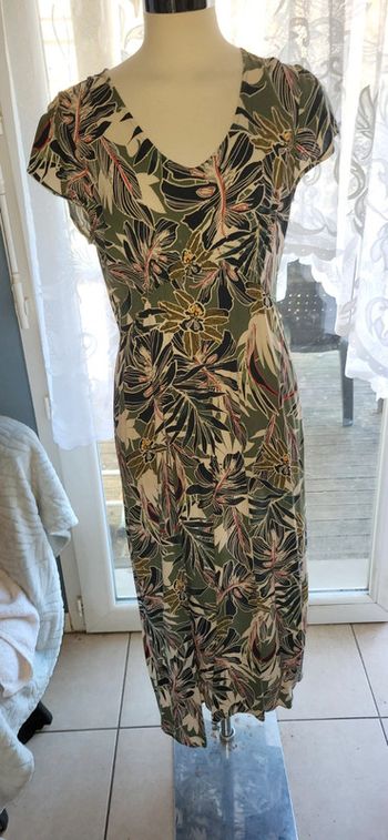 Robe longue fleurie d'été  38
