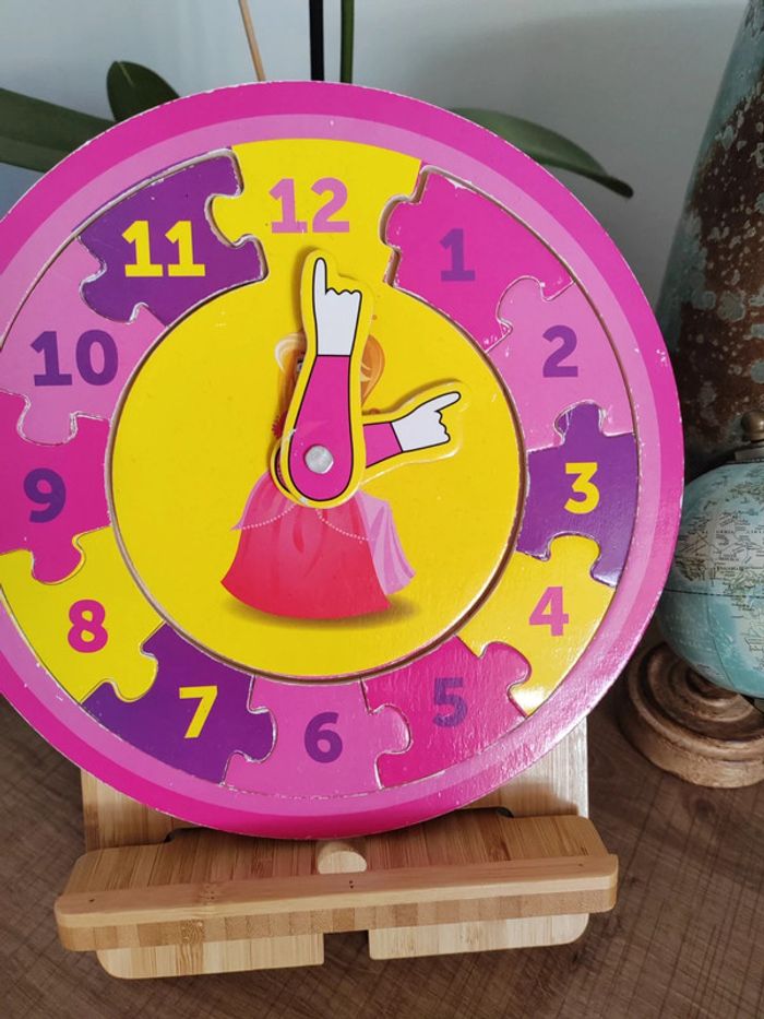 🩷Pendule puzzle princesse
