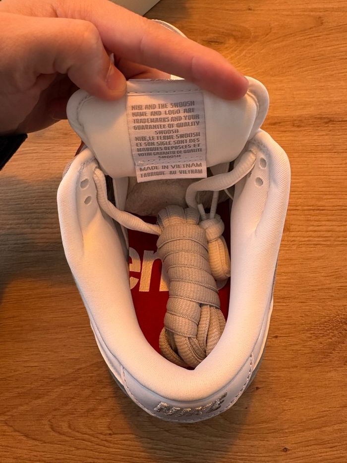 Nike Dunk low SB supreme - photo numéro 5