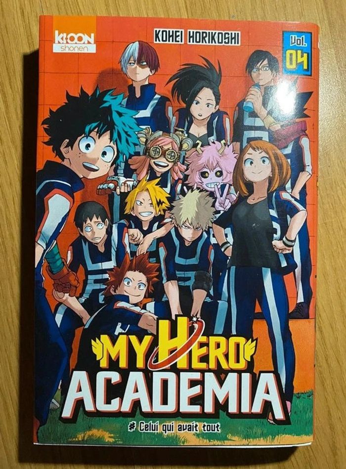 My Hero Academia volume 4
