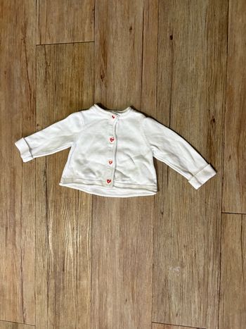 Gilet blanc orchestra 54 cm