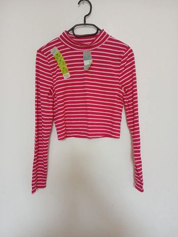 Petit pull col rond à rayures taille 38 Primark💢