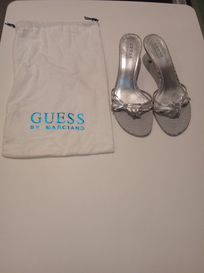 Sandales argentées 37 - photo numéro 2