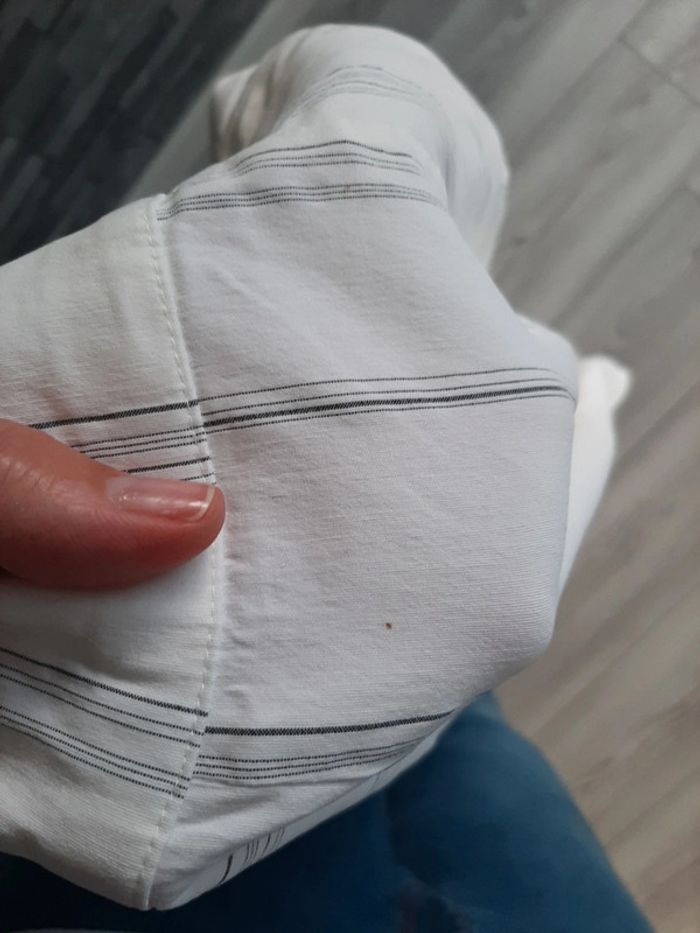 Pantacourt blanc - photo numéro 3