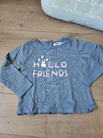 Tshirt manches longue 24 mois