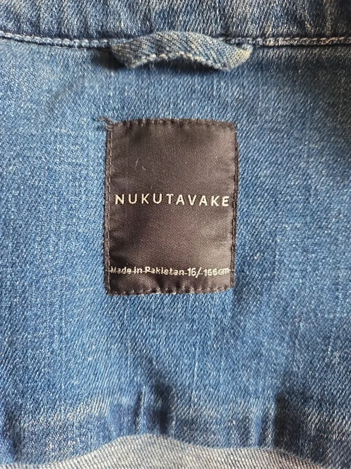 Veste en jeans de chez Nukutavake en Taille 16 ans - photo numéro 6