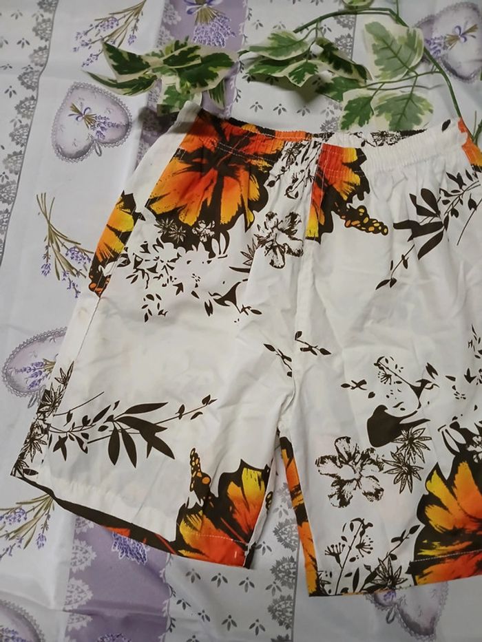 Short de plage homme taille L - photo numéro 3