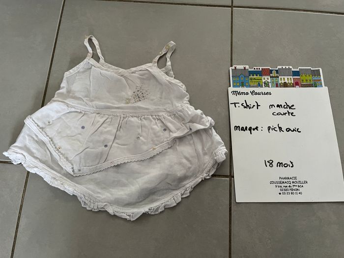 T shirt fille 18 mois