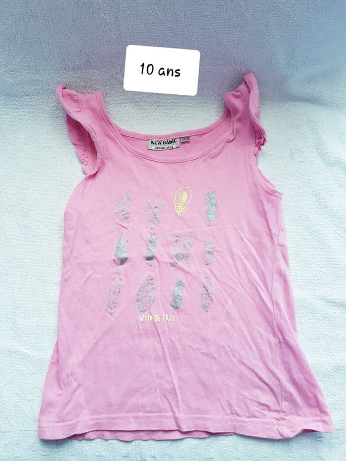 Débardeur new basic 10 ans