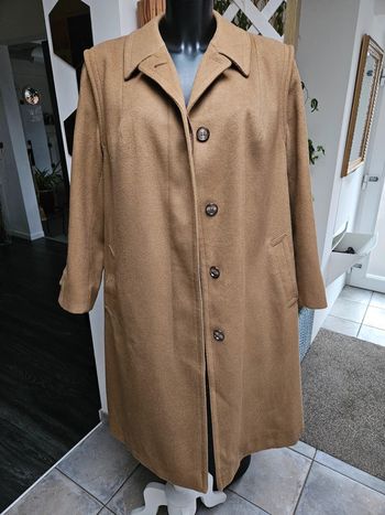 Salko Austria manteau long marron clair L