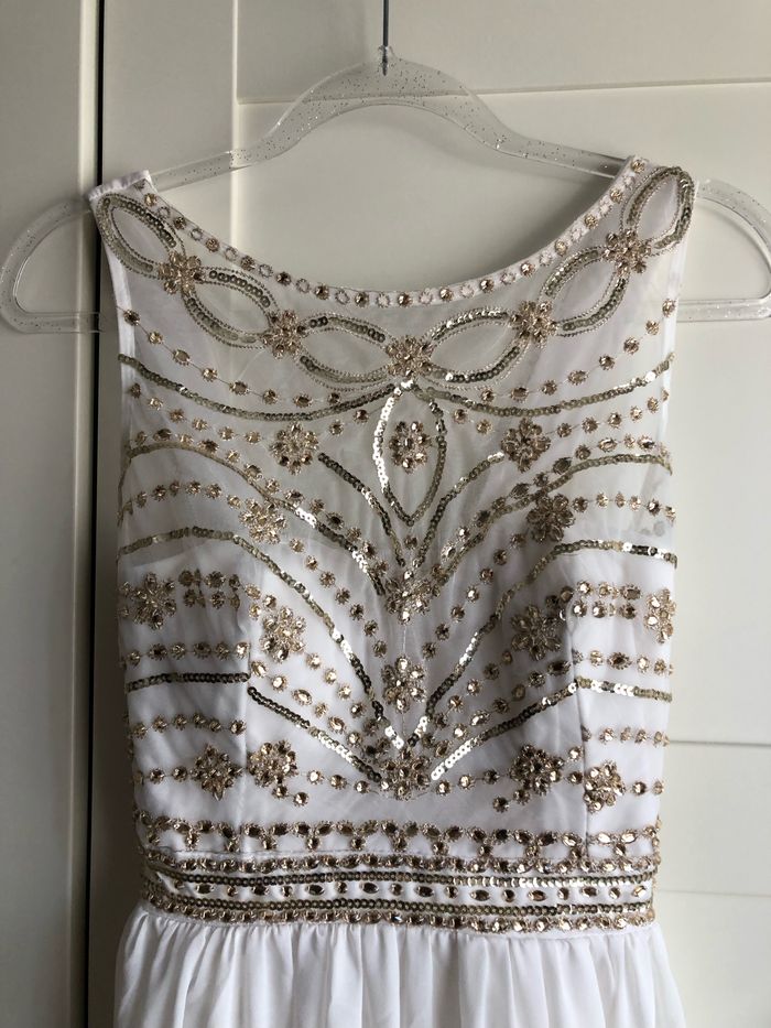 Robe de soirée blanche - photo numéro 8