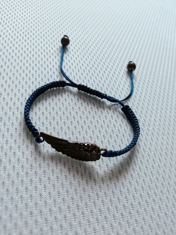 Bracelet réglable aile d'ange