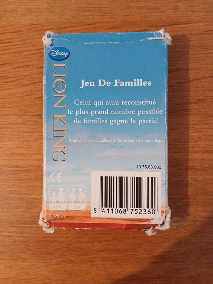 Jeu de famille le roi lion - photo numéro 11