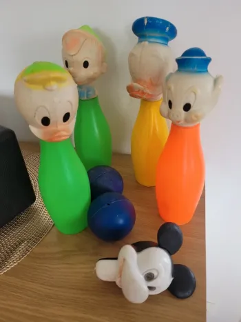 Ancien Jeu de quilles walt disney