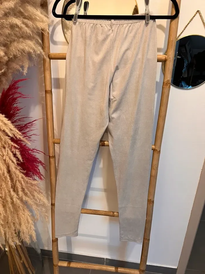Legging gris perle - photo numéro 5