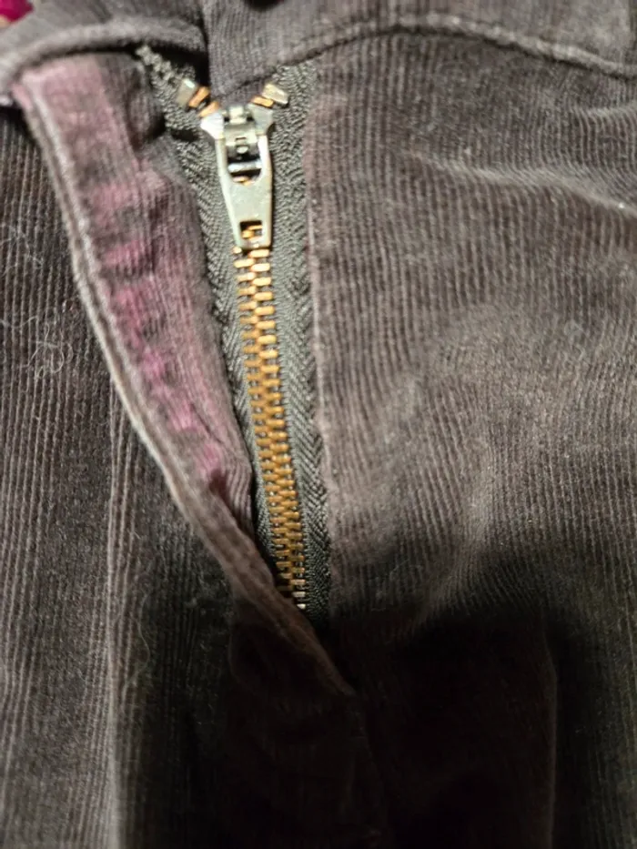 Pantalon marron effet velours La Redoute - photo numéro 8