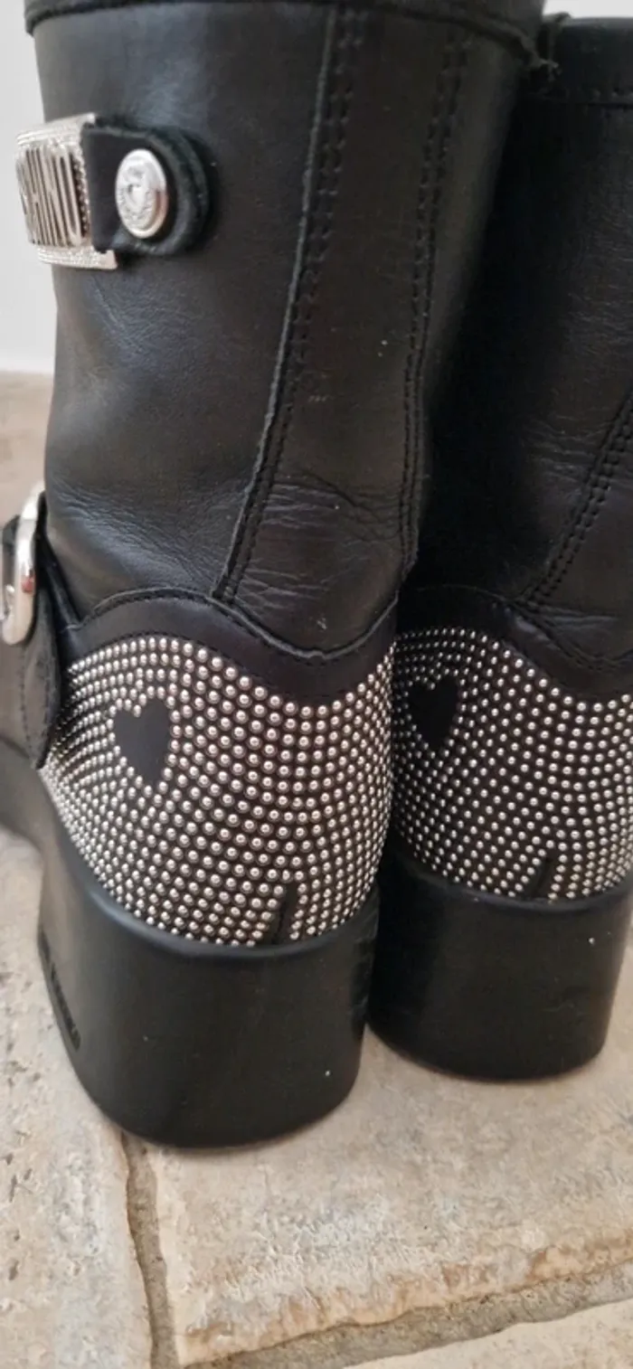Bottines Love Moschino strass - photo numéro 20