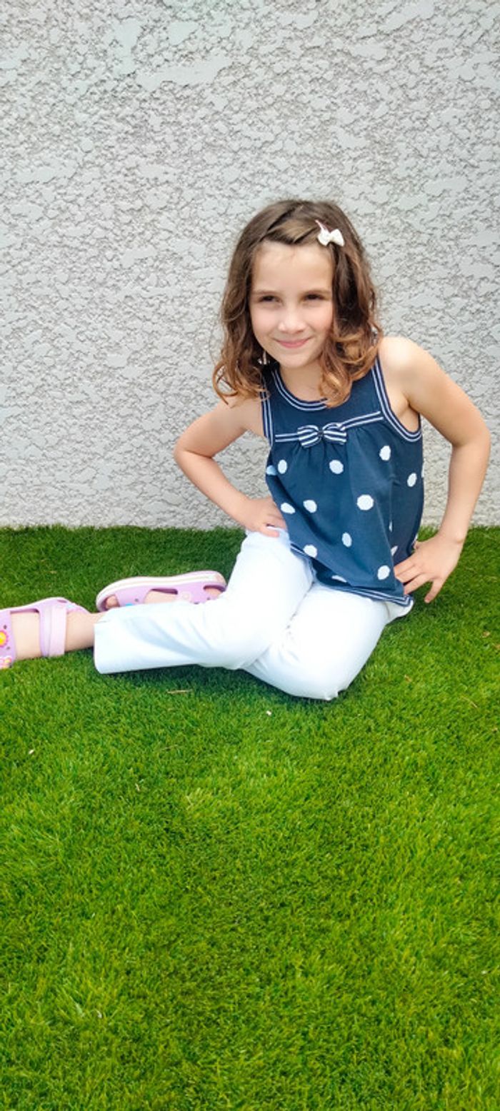 Haut à pois - Cyrillus - 8 ans - photo numéro 2